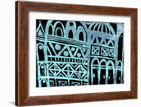 Jerusalem (2), from the Series, Italian Synagogue, 2015-Joy Lions-Framed Giclee Print