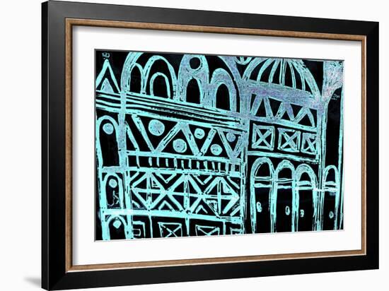 Jerusalem (2), from the Series, Italian Synagogue, 2015-Joy Lions-Framed Giclee Print