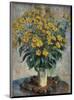 Jerusalem Artichoke Flowers, 1880-Claude Monet-Mounted Art Print