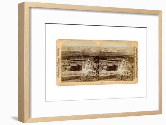 Jerusalem, as Seen from the Mount of Olives, Palestine, 1897-Underwood & Underwood-Framed Giclee Print