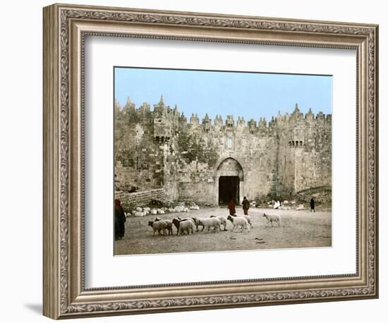 Jerusalem: Damascus Gate-null-Framed Photographic Print