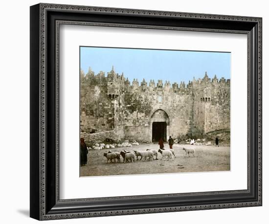 Jerusalem: Damascus Gate-null-Framed Photographic Print