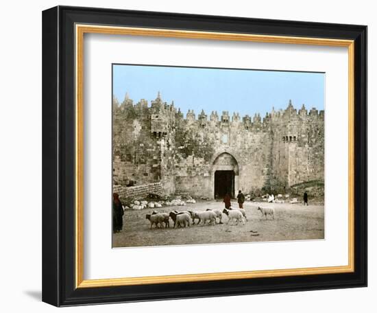 Jerusalem: Damascus Gate-null-Framed Photographic Print