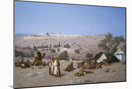 Jerusalem from the Environs-Charles Theodore Frere-Mounted Art Print