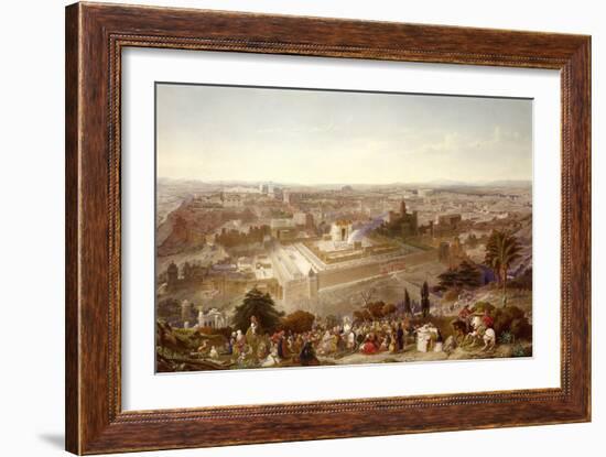 Jerusalem in Her Grandeur-Henry Courtney Selous-Framed Giclee Print