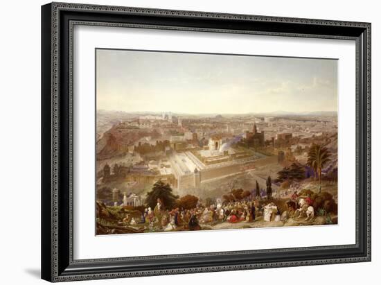 Jerusalem in Her Grandeur-Henry Courtney Selous-Framed Giclee Print