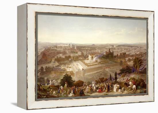 Jerusalem in Her Grandeur-Henry Courtney Selous-Framed Premier Image Canvas