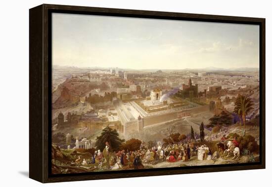 Jerusalem in Her Grandeur-Henry Courtney Selous-Framed Premier Image Canvas