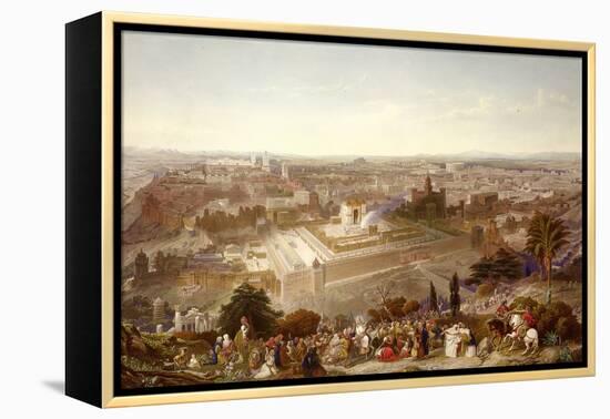 Jerusalem in Her Grandeur-Henry Courtney Selous-Framed Premier Image Canvas