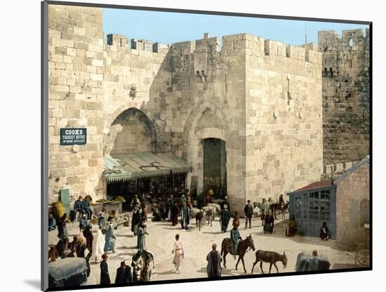 Jerusalem: Jaffa Gate-null-Mounted Photographic Print