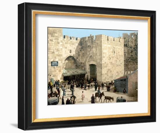 Jerusalem: Jaffa Gate-null-Framed Photographic Print