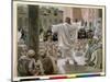 Jerusalem, Jerusalem', Illustration for 'The Life of Christ', C.1886-96-James Tissot-Mounted Giclee Print