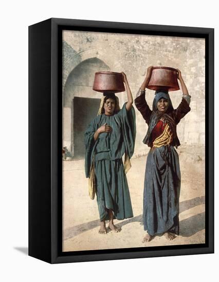 Jerusalem: Milk Seller-null-Framed Premier Image Canvas