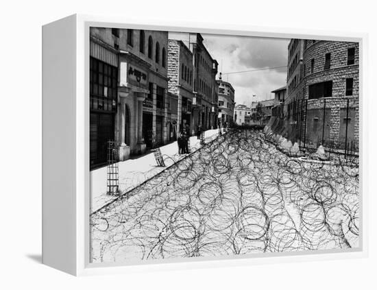 Jerusalem: Street, 1948-null-Framed Premier Image Canvas