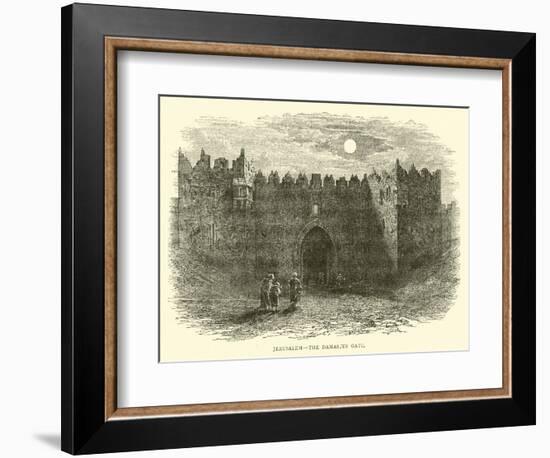 Jerusalem, the Damascus Gate-null-Framed Giclee Print