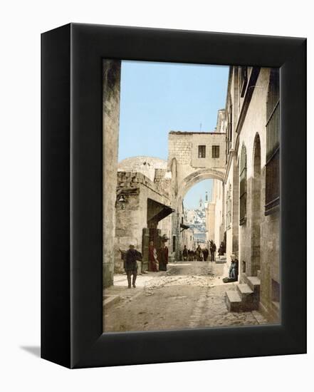Jerusalem: Via Dolorosa-null-Framed Premier Image Canvas