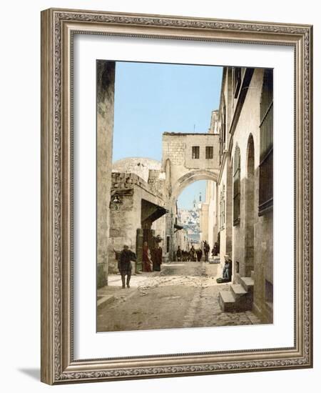 Jerusalem: Via Dolorosa-null-Framed Photographic Print