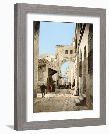 Jerusalem: Via Dolorosa-null-Framed Photographic Print