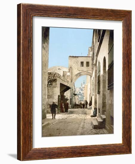 Jerusalem: Via Dolorosa-null-Framed Photographic Print