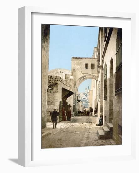 Jerusalem: Via Dolorosa-null-Framed Photographic Print