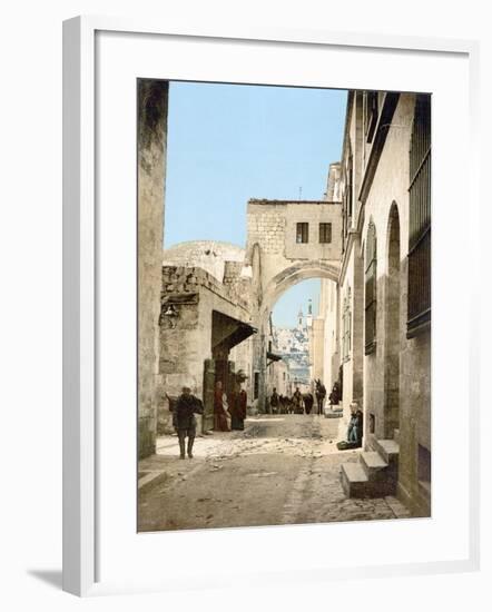 Jerusalem: Via Dolorosa-null-Framed Photographic Print