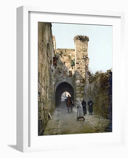 Jerusalem: Via Dolorosa-null-Framed Photographic Print