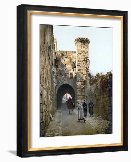 Jerusalem: Via Dolorosa-null-Framed Photographic Print