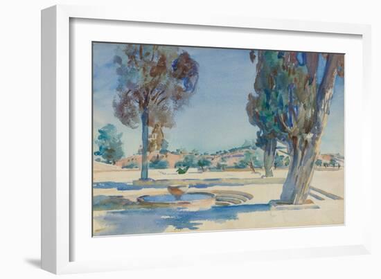 Jerusalem (W/C)-John Singer Sargent-Framed Giclee Print
