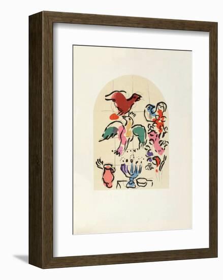 Jerusalem Windows : Asher (Sketch)-Marc Chagall-Framed Collectable Print