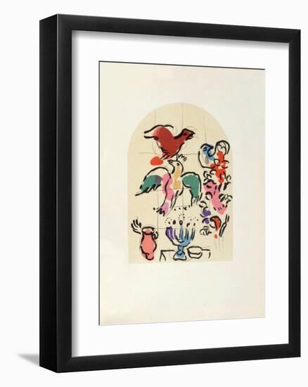 Jerusalem Windows : Asher (Sketch)-Marc Chagall-Framed Collectable Print