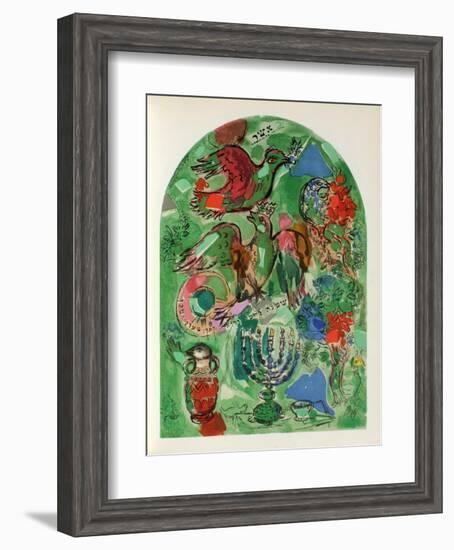 Jerusalem Windows : Asher-Marc Chagall-Framed Collectable Print