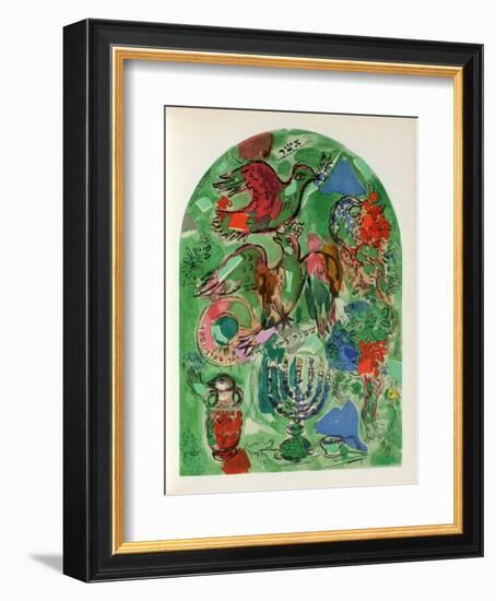 Jerusalem Windows : Asher-Marc Chagall-Framed Collectable Print