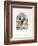 Jerusalem Windows : Benjamin (Sketch)-Marc Chagall-Framed Collectable Print