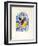 Jerusalem Windows : Benjamin (Sketch)-Marc Chagall-Framed Collectable Print