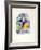 Jerusalem Windows : Benjamin (Sketch)-Marc Chagall-Framed Collectable Print