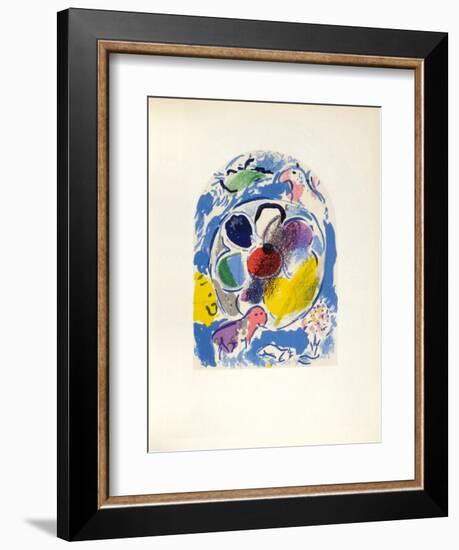 Jerusalem Windows : Benjamin (Sketch)-Marc Chagall-Framed Collectable Print