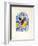 Jerusalem Windows : Benjamin (Sketch)-Marc Chagall-Framed Collectable Print