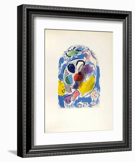 Jerusalem Windows : Benjamin (Sketch)-Marc Chagall-Framed Collectable Print