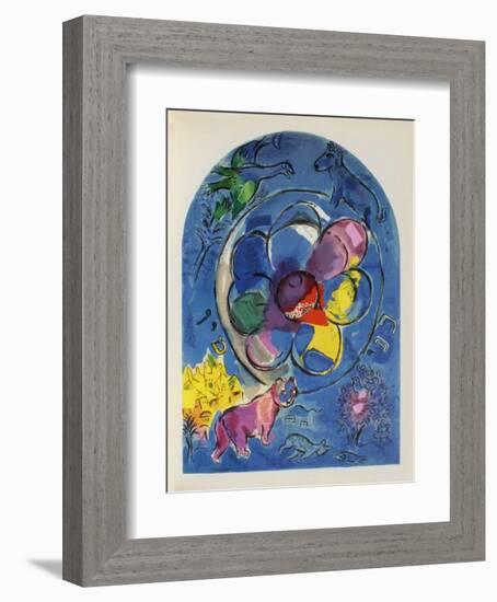 Jerusalem Windows : Benjamin-Marc Chagall-Framed Collectable Print