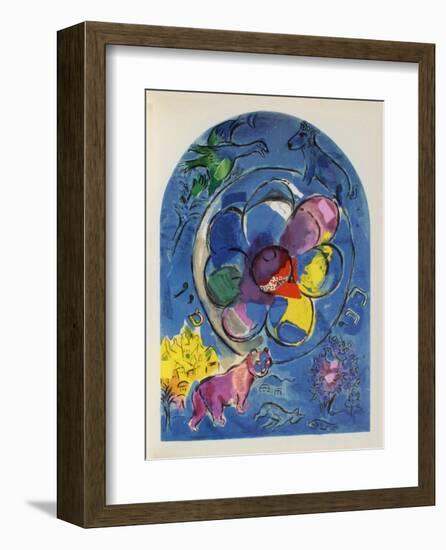 Jerusalem Windows : Benjamin-Marc Chagall-Framed Collectable Print