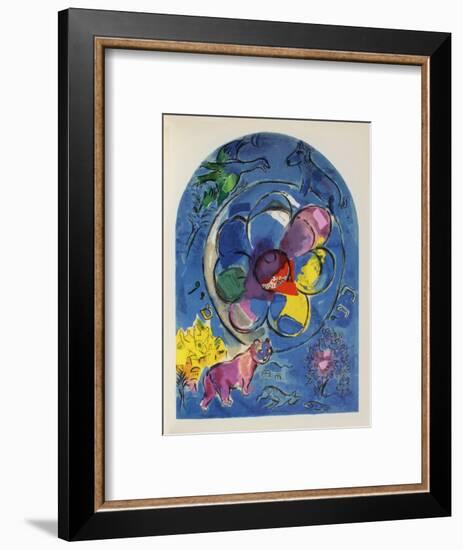 Jerusalem Windows : Benjamin-Marc Chagall-Framed Collectable Print