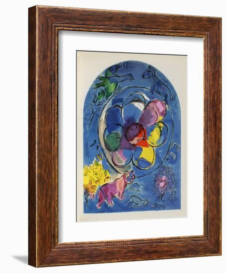 Jerusalem Windows : Benjamin-Marc Chagall-Framed Collectable Print