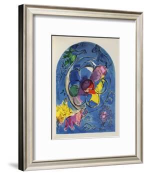 Jerusalem Windows : Benjamin-Marc Chagall-Framed Collectable Print