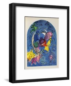 Jerusalem Windows : Benjamin-Marc Chagall-Framed Collectable Print
