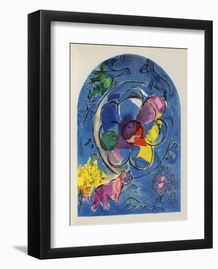 Jerusalem Windows : Benjamin-Marc Chagall-Framed Collectable Print