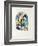 Jerusalem Windows : Dan (Sketch)-Marc Chagall-Framed Collectable Print