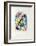 Jerusalem Windows : Dan (Sketch)-Marc Chagall-Framed Collectable Print