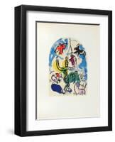 Jerusalem Windows : Dan (Sketch)-Marc Chagall-Framed Collectable Print