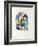 Jerusalem Windows : Dan (Sketch)-Marc Chagall-Framed Collectable Print