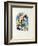 Jerusalem Windows : Dan (Sketch)-Marc Chagall-Framed Collectable Print